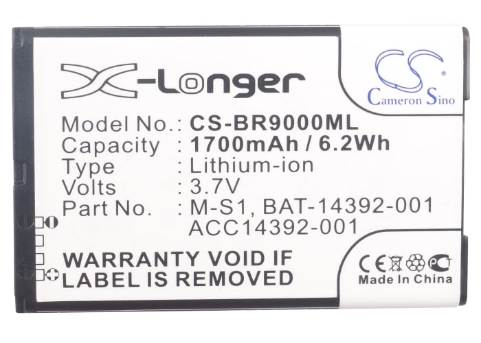 Batteri till Mobil, smartphone för BlackBerry Bold 9000, Bold 9030, Bold 9630 m.fl.