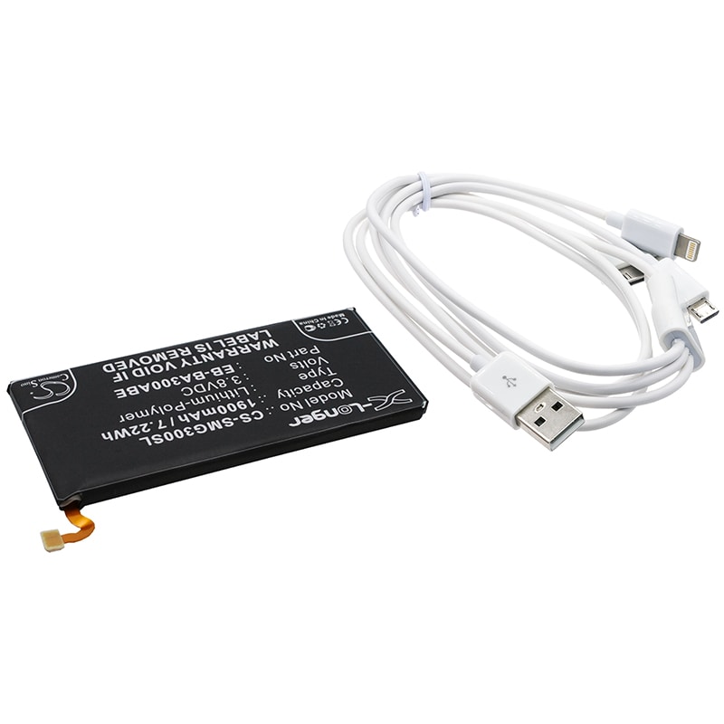 Batteri till Sminkspegel för Samsung Galaxy A3, SM-A3009, SM-A3000 m.fl.