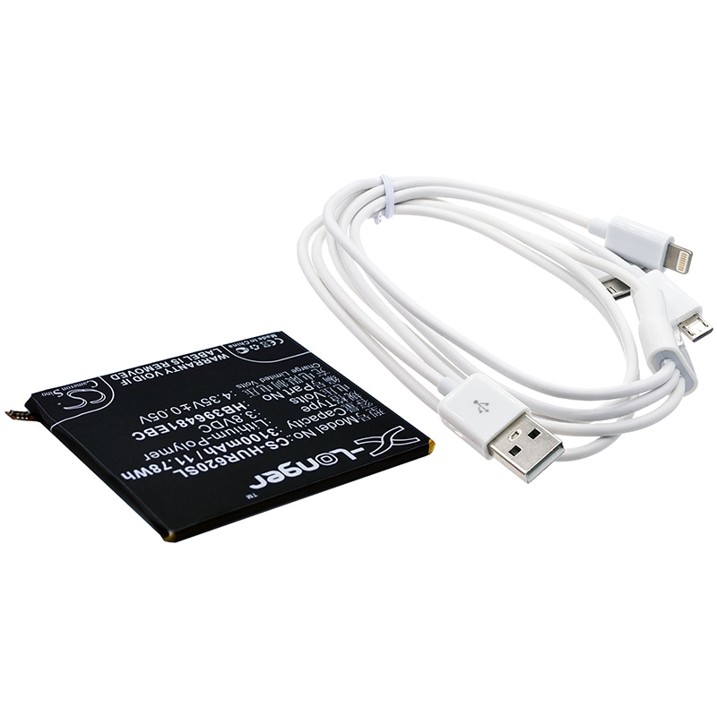 Batteri till Sminkspegel för Huawei Honor 6 Extreme Edition, Honor 6 H60-L12 m.fl.