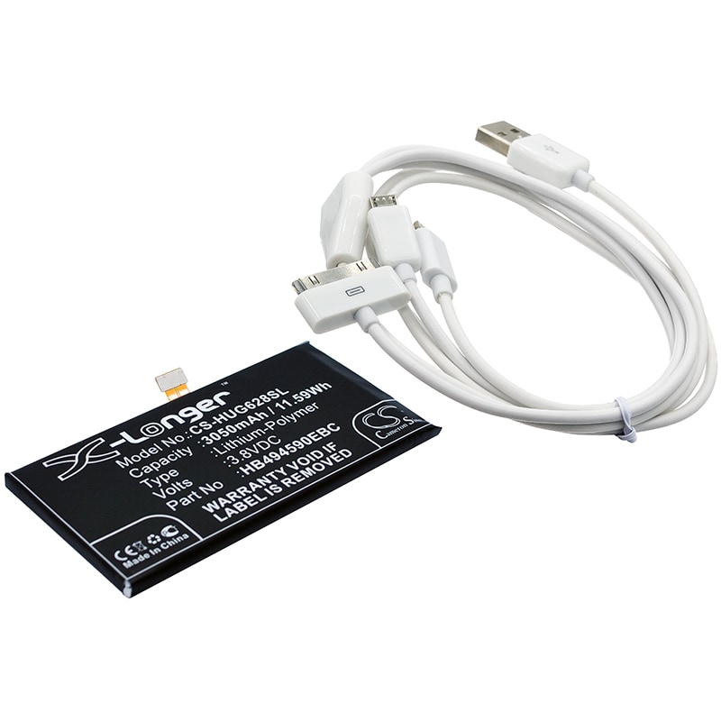 Batteri till Sminkspegel för Huawei Ascend G628, Honor 7, Ascend G628-TL00 m.fl.