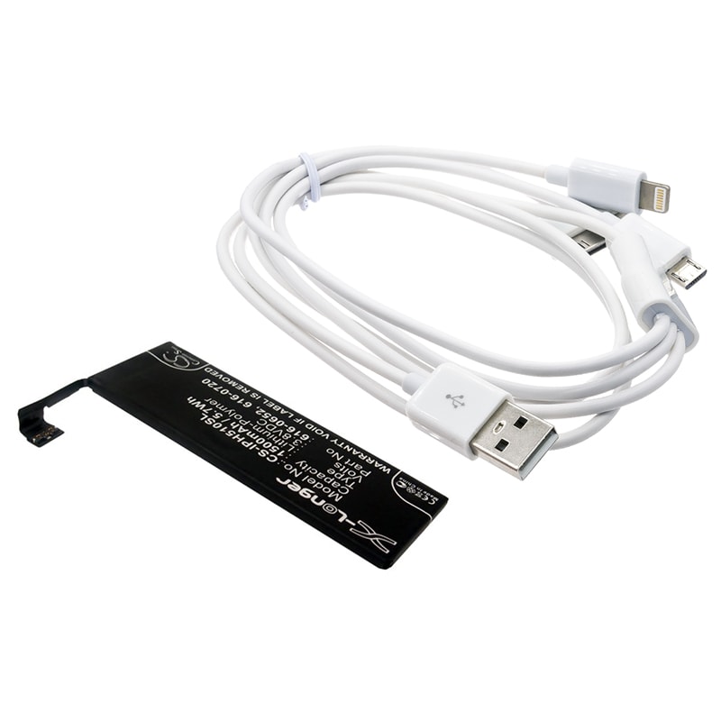 Batteri till Sminkspegel för Apple iPhone 5s, A1234, A1528 m.fl.