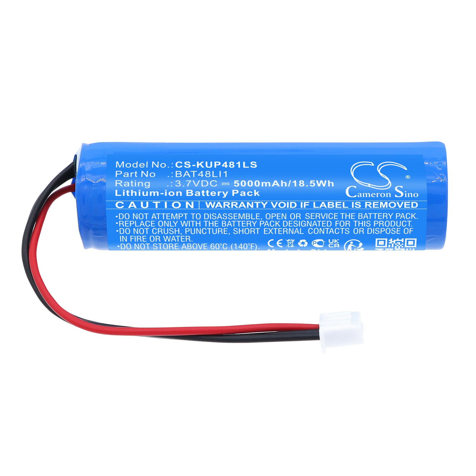 Batteri till Nödbelysning för Kosnic UEM03, UEM Pro Universal Emergency Module