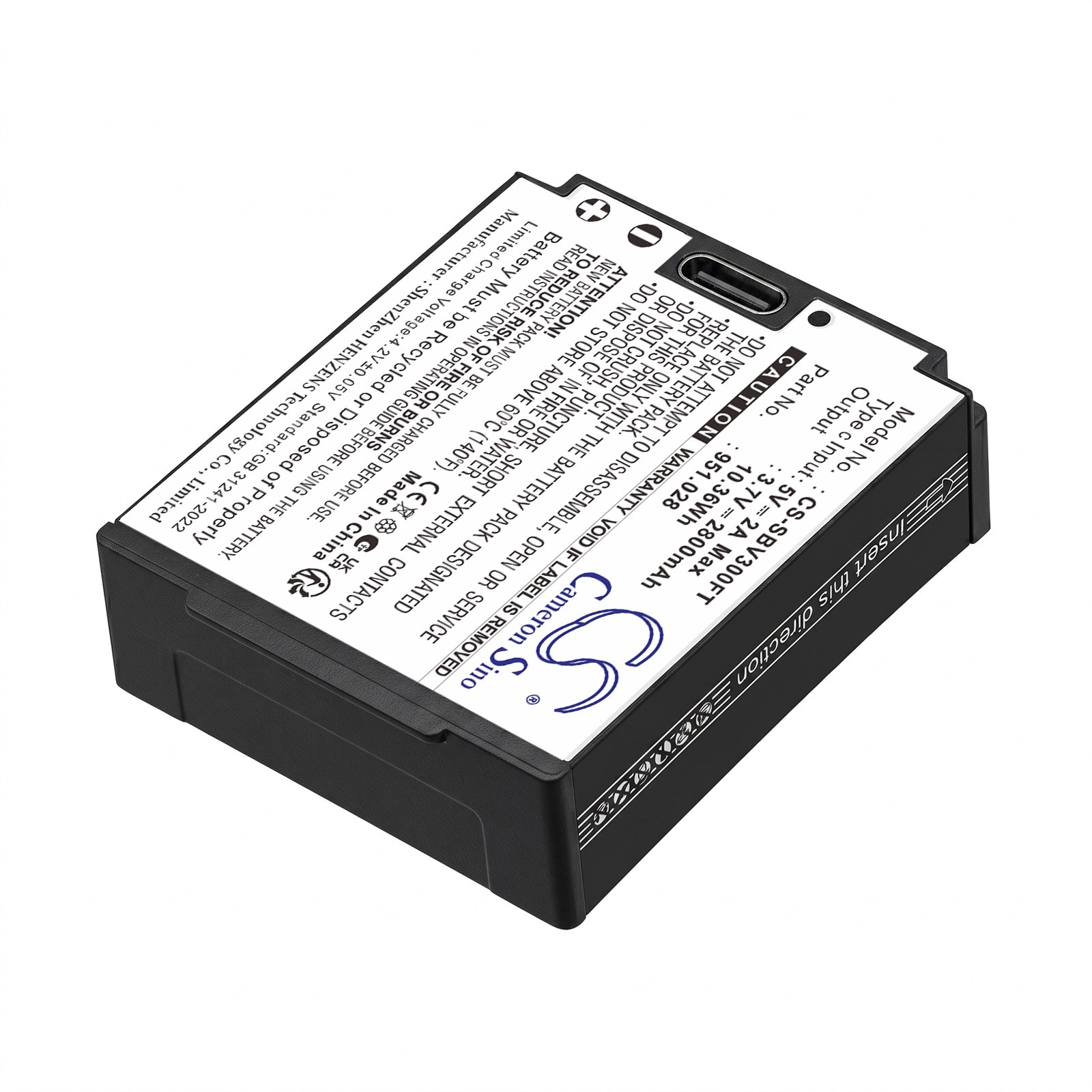 Batteri till Ficklampa för Suprabeam V3 Pro, V4 Pro