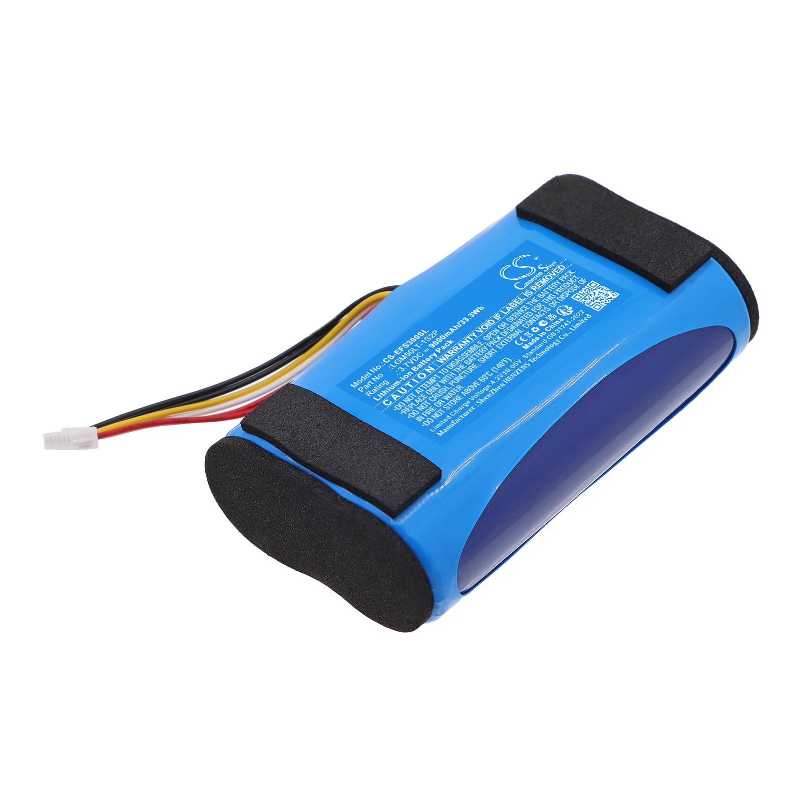 Batteri till Säkerhetskamera för hemmet för Eufy  T8161, 3C S300 Cam,  S300 eufyCam m.fl.