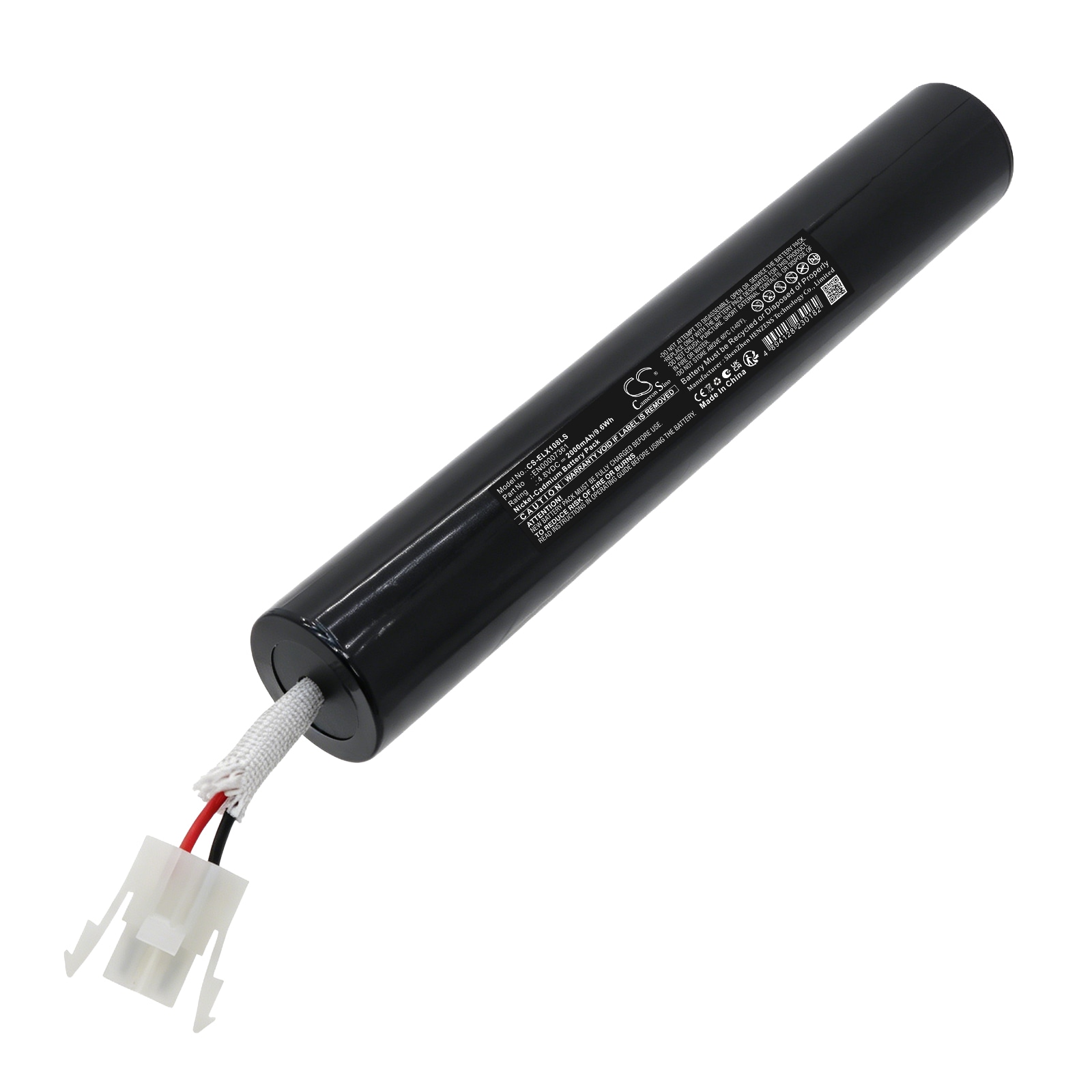 Batteri till Nödbelysning för ESYLUX Einbauversion, self-monitoring, Serie ELH