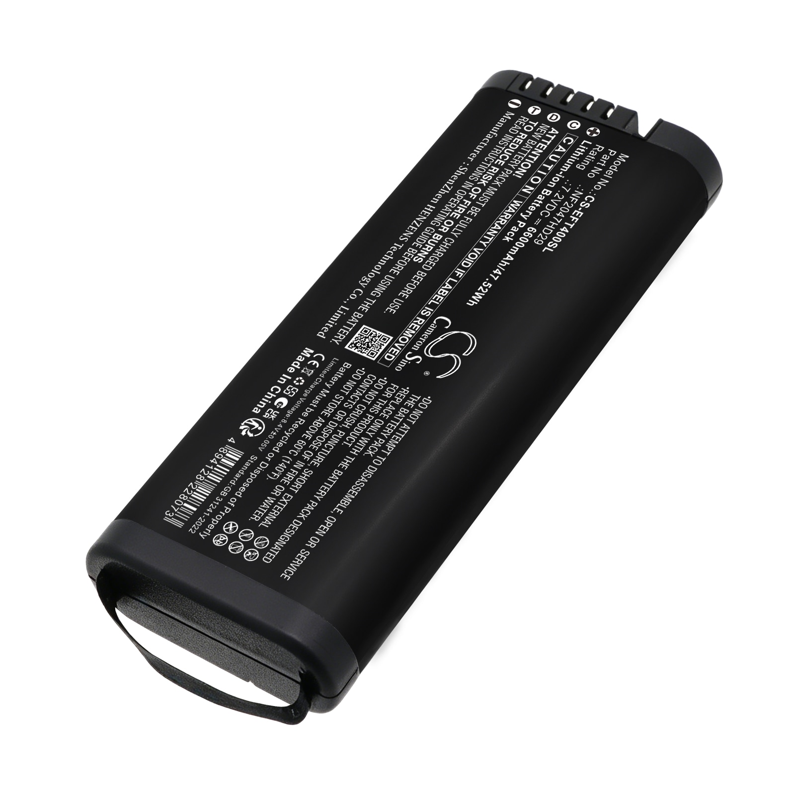 Batteri till Utrustning, kartläggning, provning för EXFO FTB-4