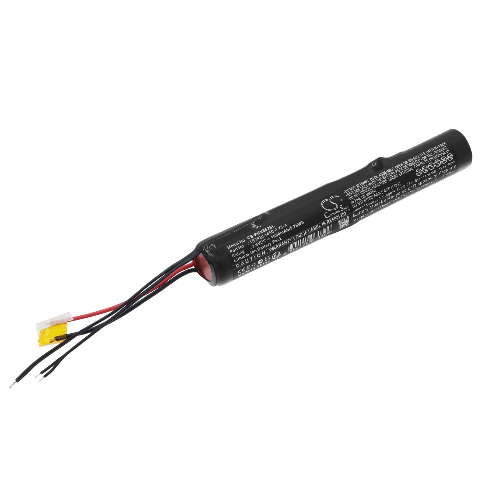 Batteri till Tandborste för Philips HX3826/31, Sonicare X