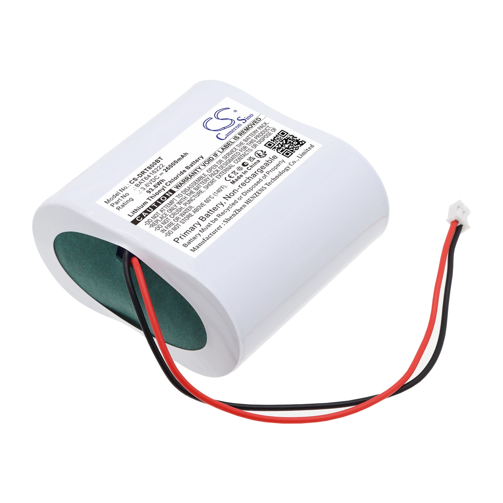 Batteri till Larmsystem för Delta Dore Bat CS 8000-SI-SEFIO3 Tyxal+