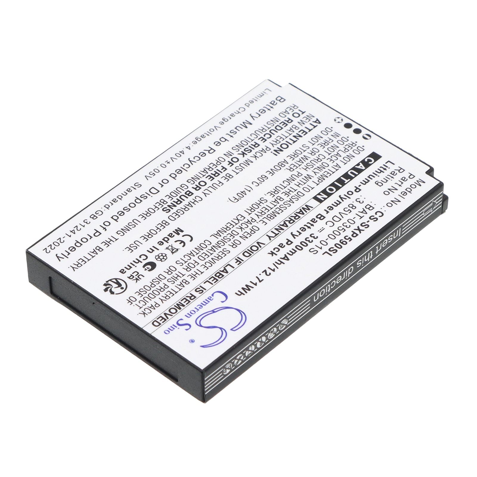 Batteri till Mobil, smartphone för Sonim  XP5900, XP5 Plus