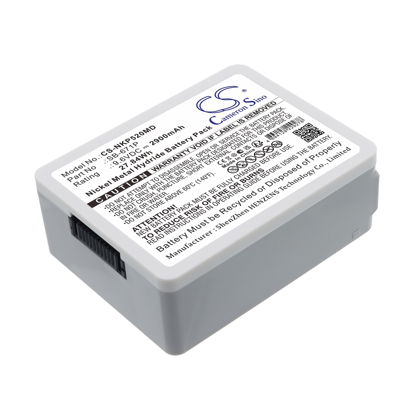 Batteri till Medicinsk för Nihon Kohden BSM1700, BSM-3000, BSM3000 m.fl.
