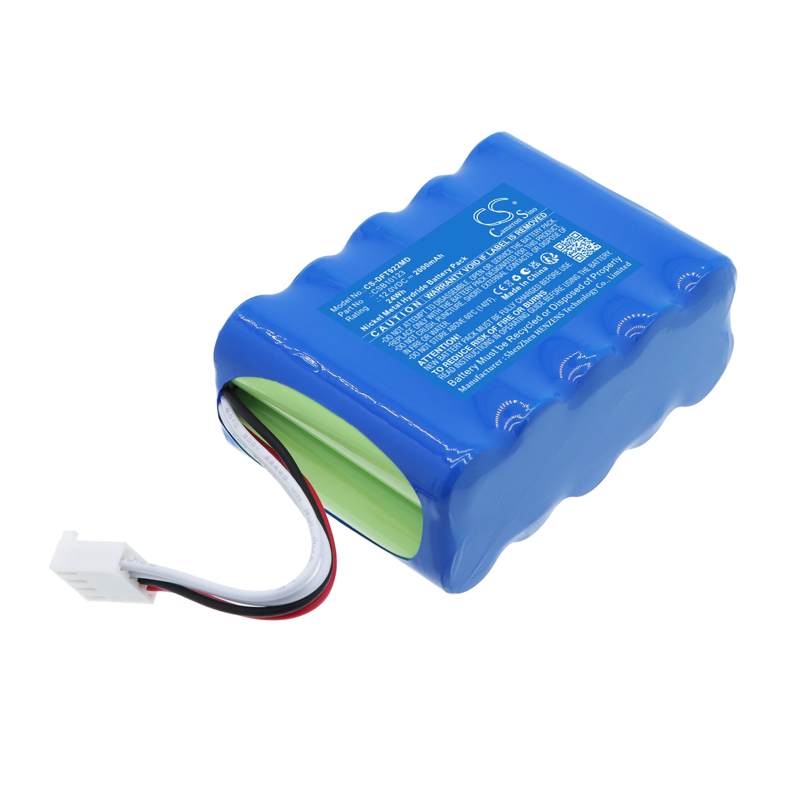 Batteri till Medicinsk för Delfi 7-2200-007, 9-2200, PTSii Portable Tourniquet