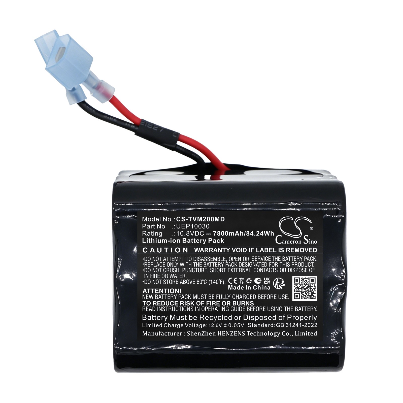 Batteri till Medicinsk för Tecme Infinium Omni 2, Neumovent TS