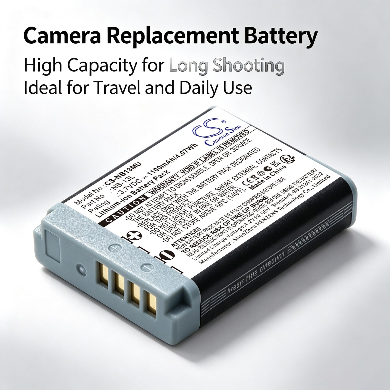 Batteri till Kamera för Canon PowerShot G1 X Mark III, Powershot G5X, PowerShot G5 X m.fl.