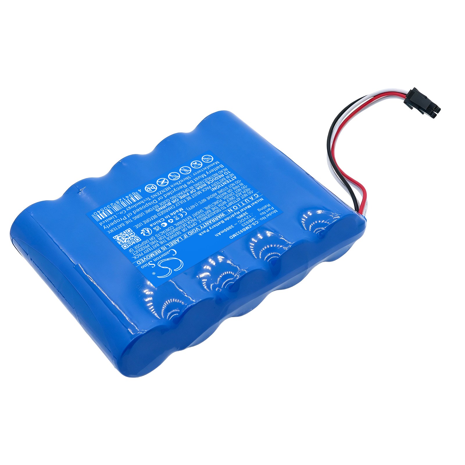 Batteri till Medicinsk för Zeiner Medical Rescue Vacuum Pump
