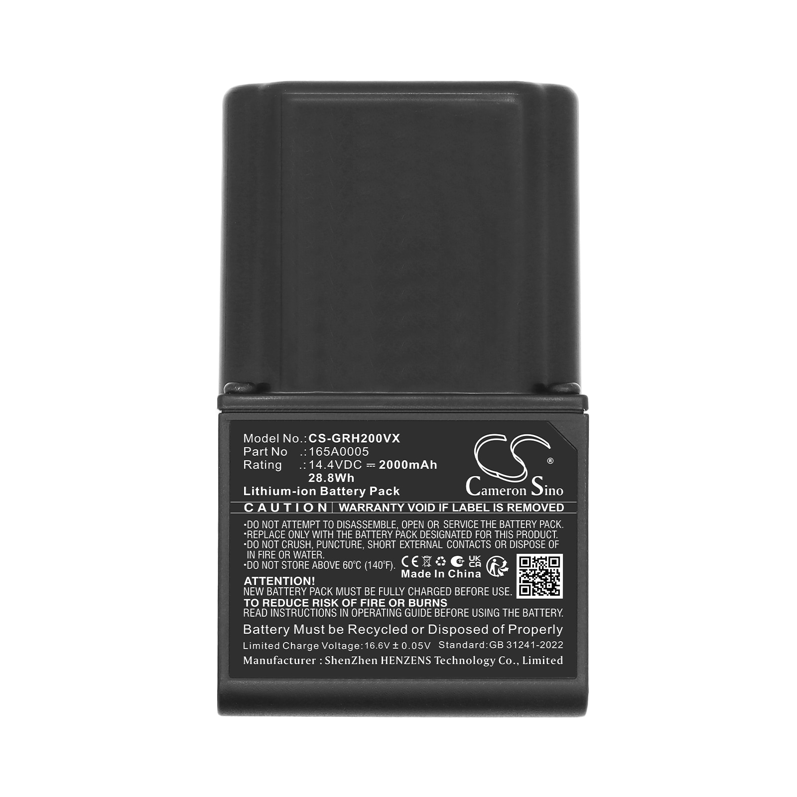 Batteri till Vakuum för Gtech Hylite,  Hylite 2,  MM001 m.fl.
