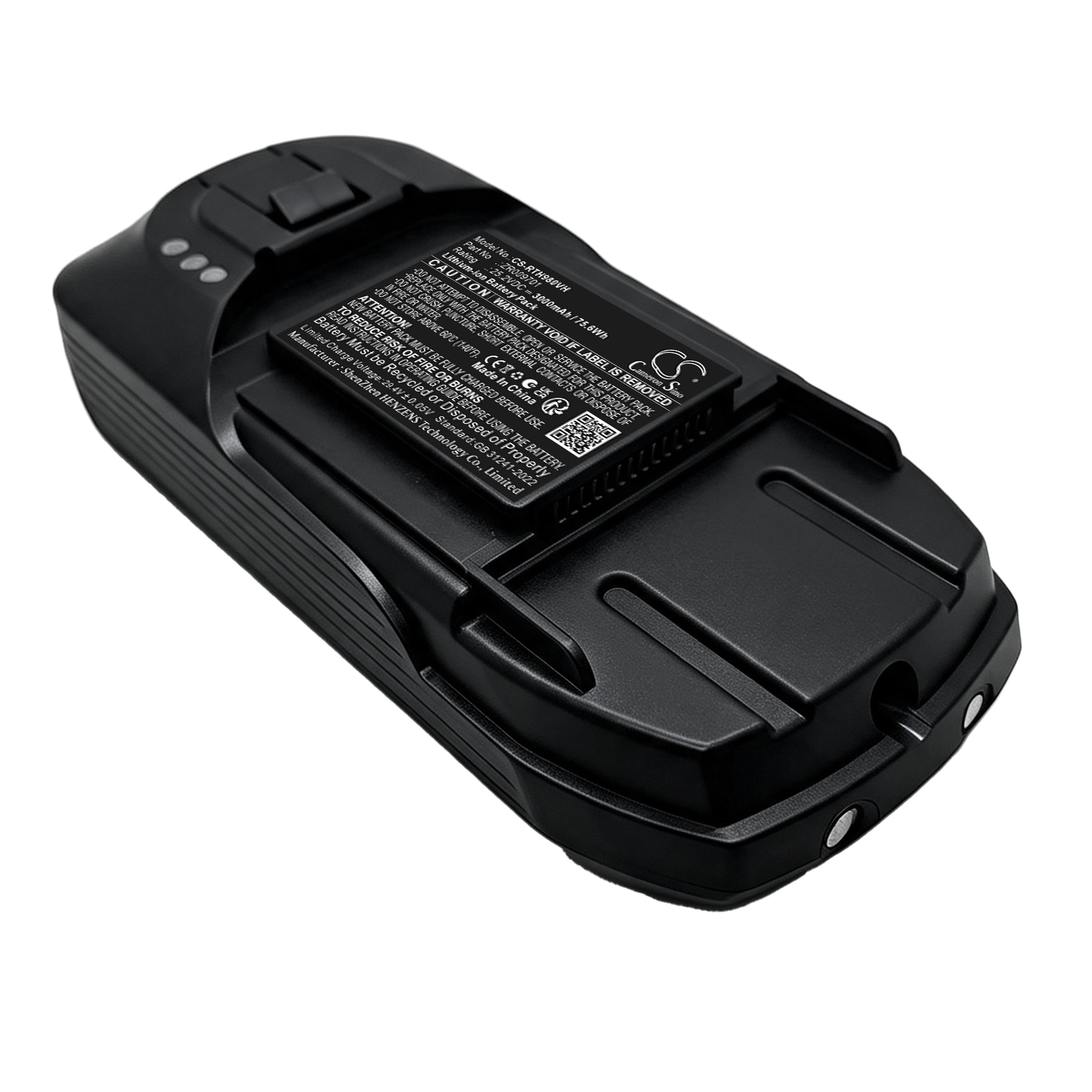Batteri till Vakuum för Rowenta Air Force 11.60, EO98, EO 9871 NO 4Q0 m.fl.