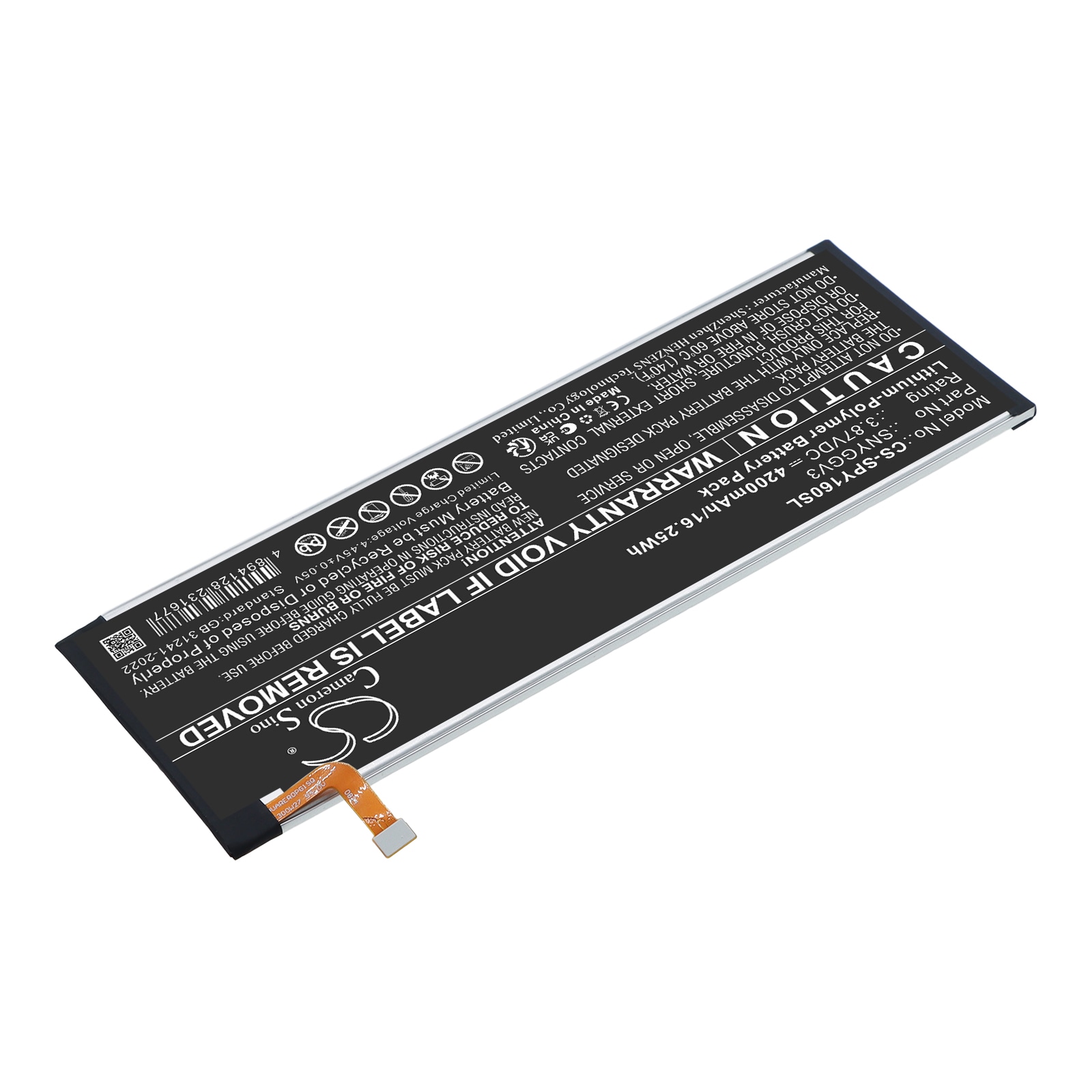 Batteri till Spelkonsol för Sony PS5 Playstation Portable Remote Player, CFI-Y1016