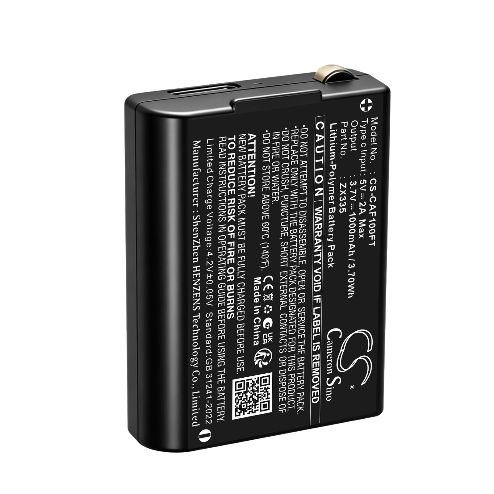 Batteri till Ficklampa för COAST  FL75,  FL78,  FL75R m.fl.