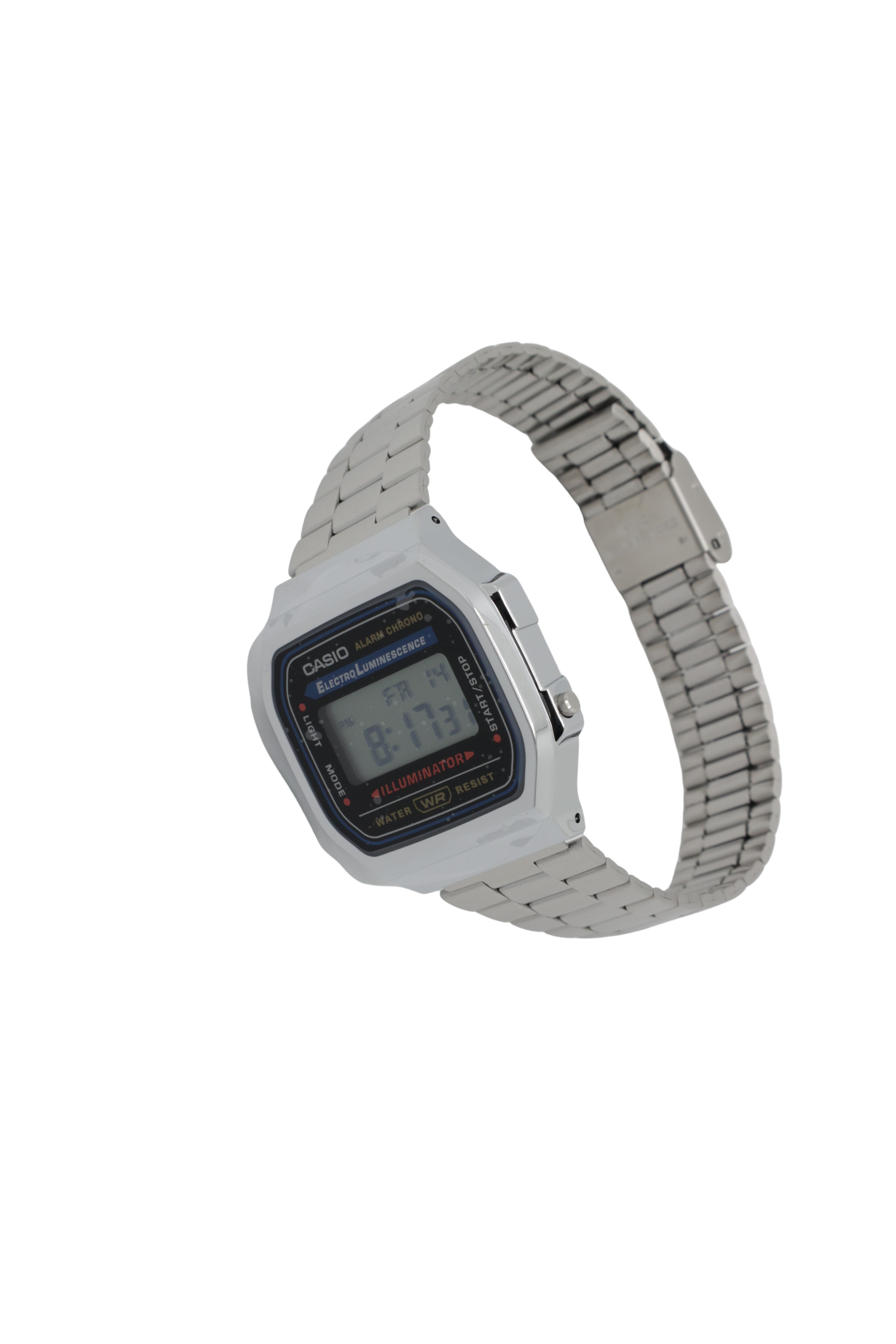 Product Image for Casio A168WA unisex digital klocka med armband i rostfritt stål