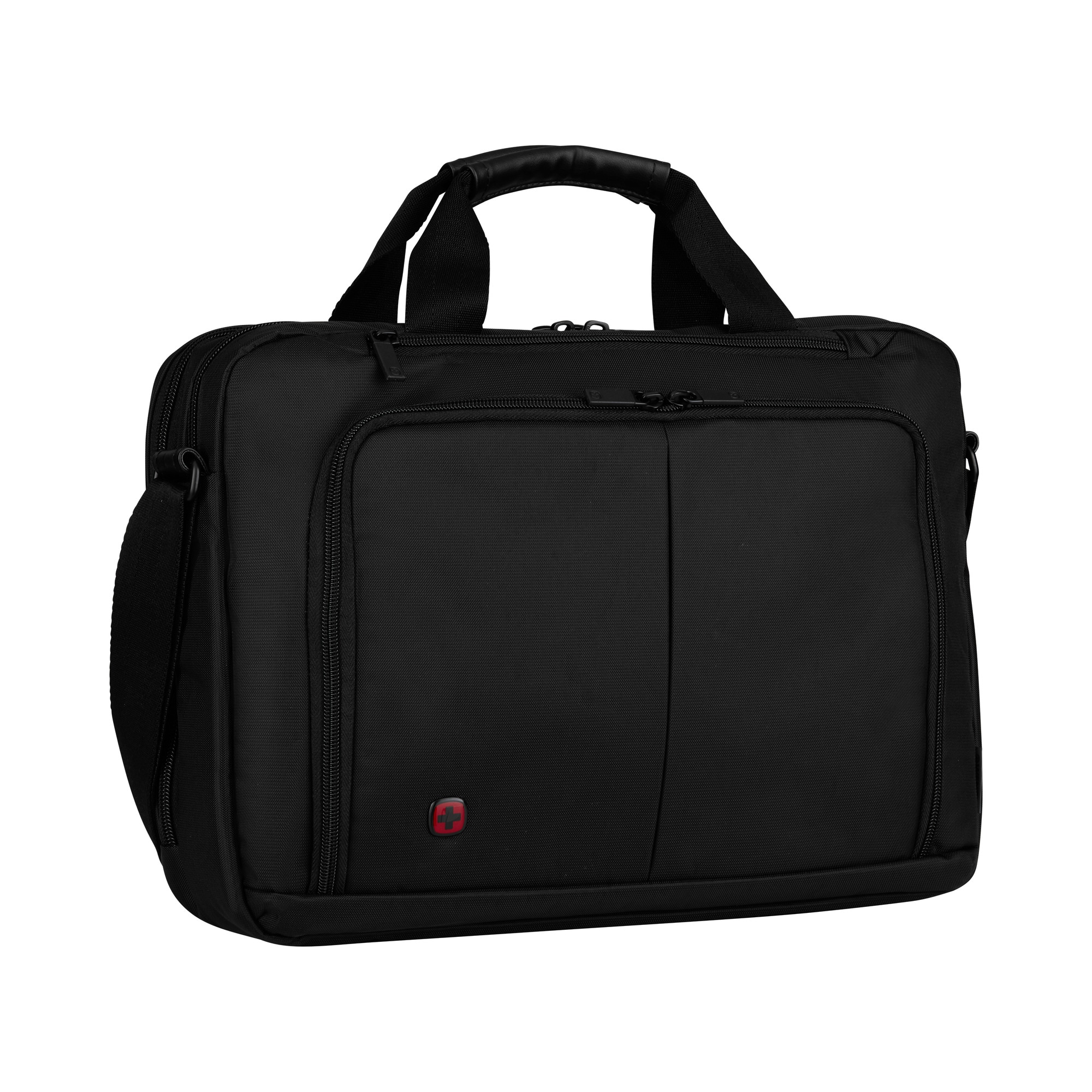 Wenger Source laptopväska för 16-tums laptop med tabletfack – svart