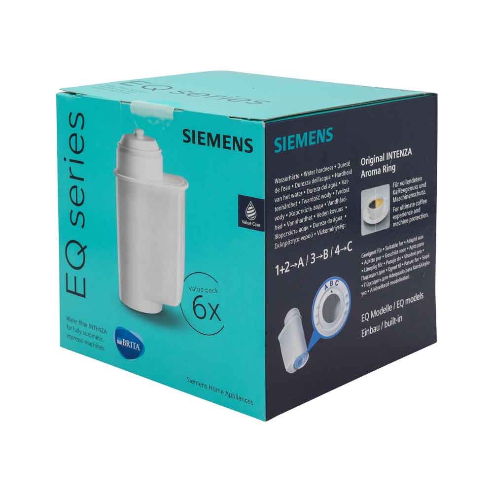 Siemens BRITA TZ70063A vattenfilter för kaffemaskin (6-pack)
