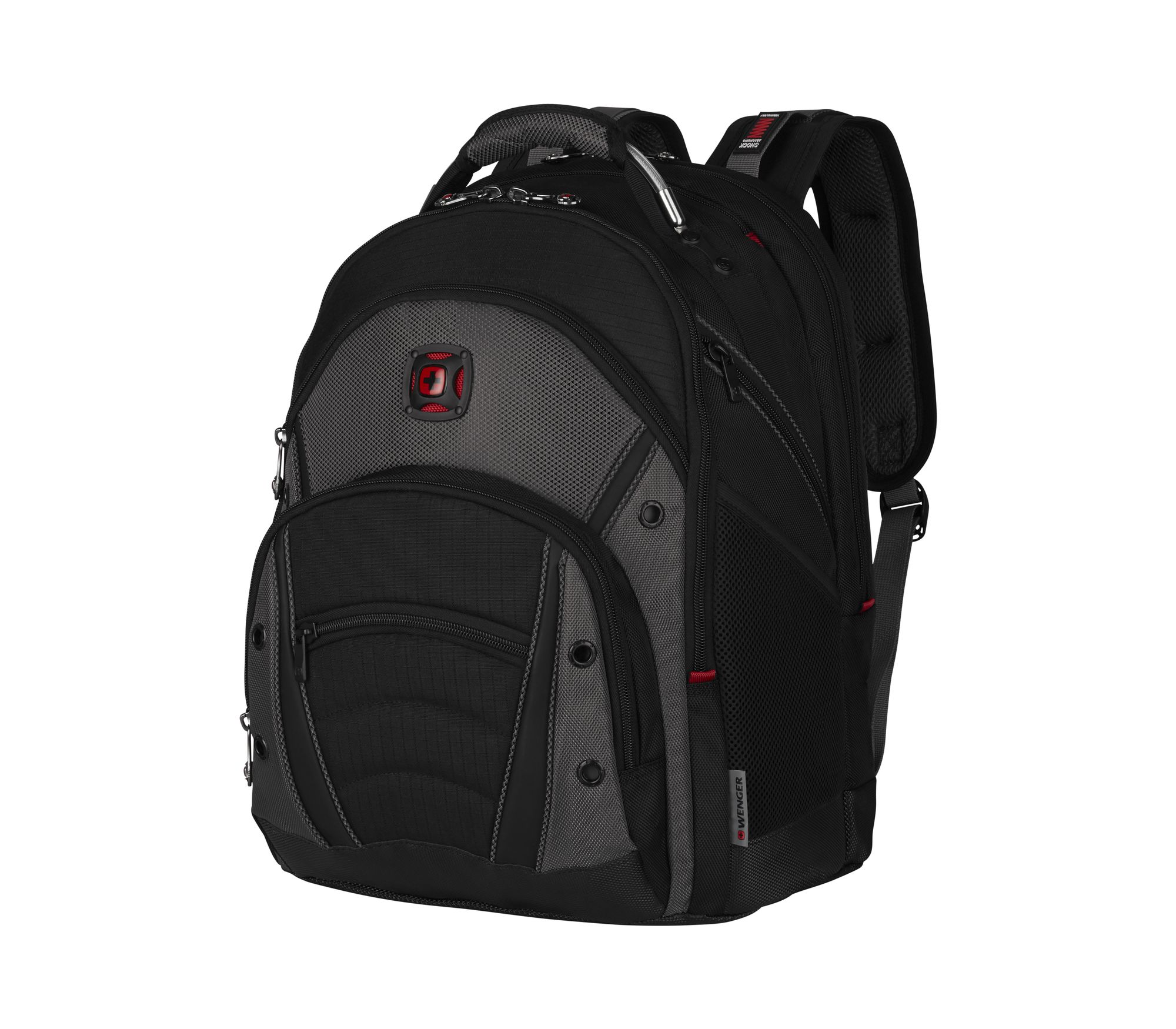Wenger Synergy laptopryggsäck för 16-tums laptop med tablet-fack – svart
