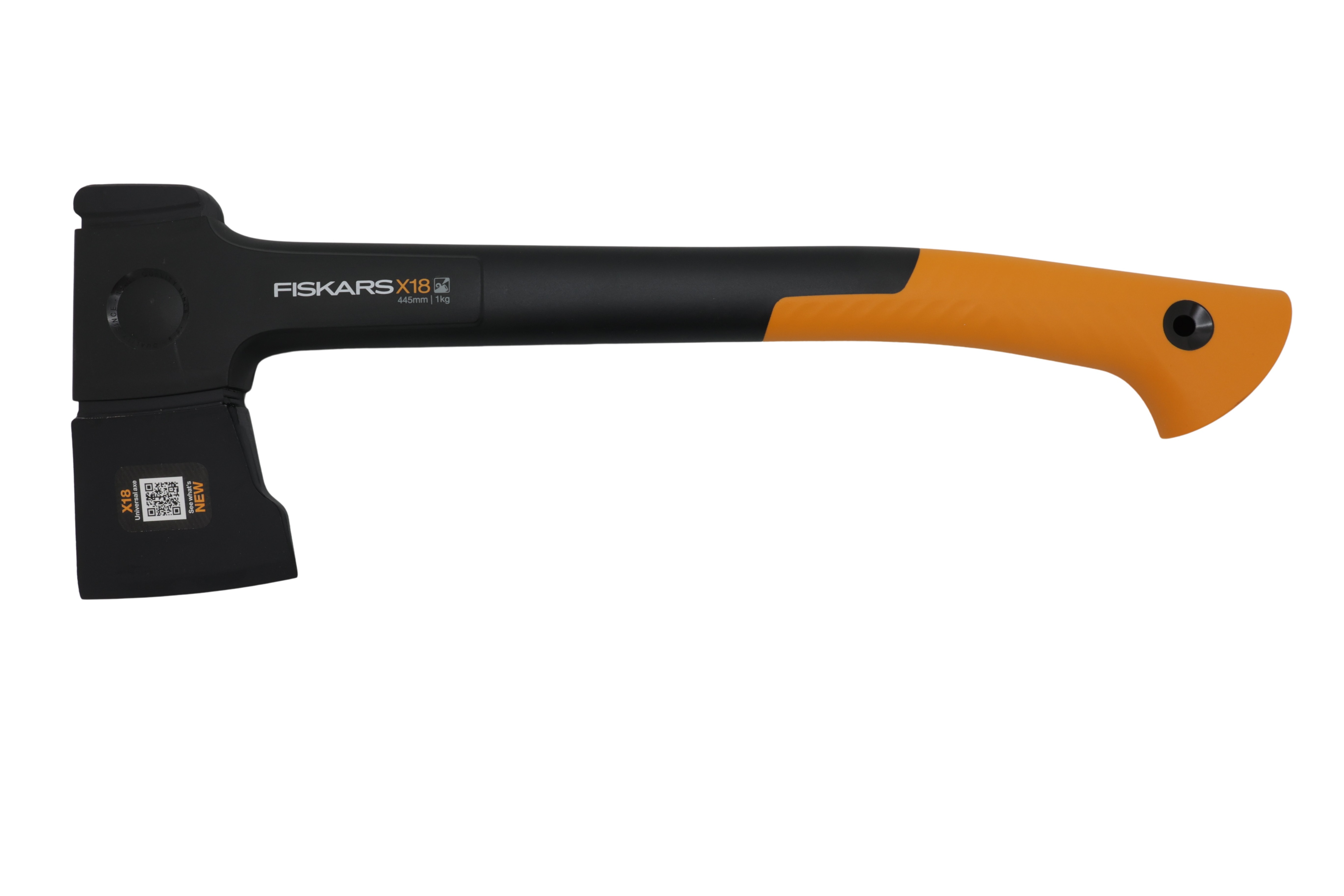 Fiskars 1069103 X-series X18 universalyxa med S-klinga