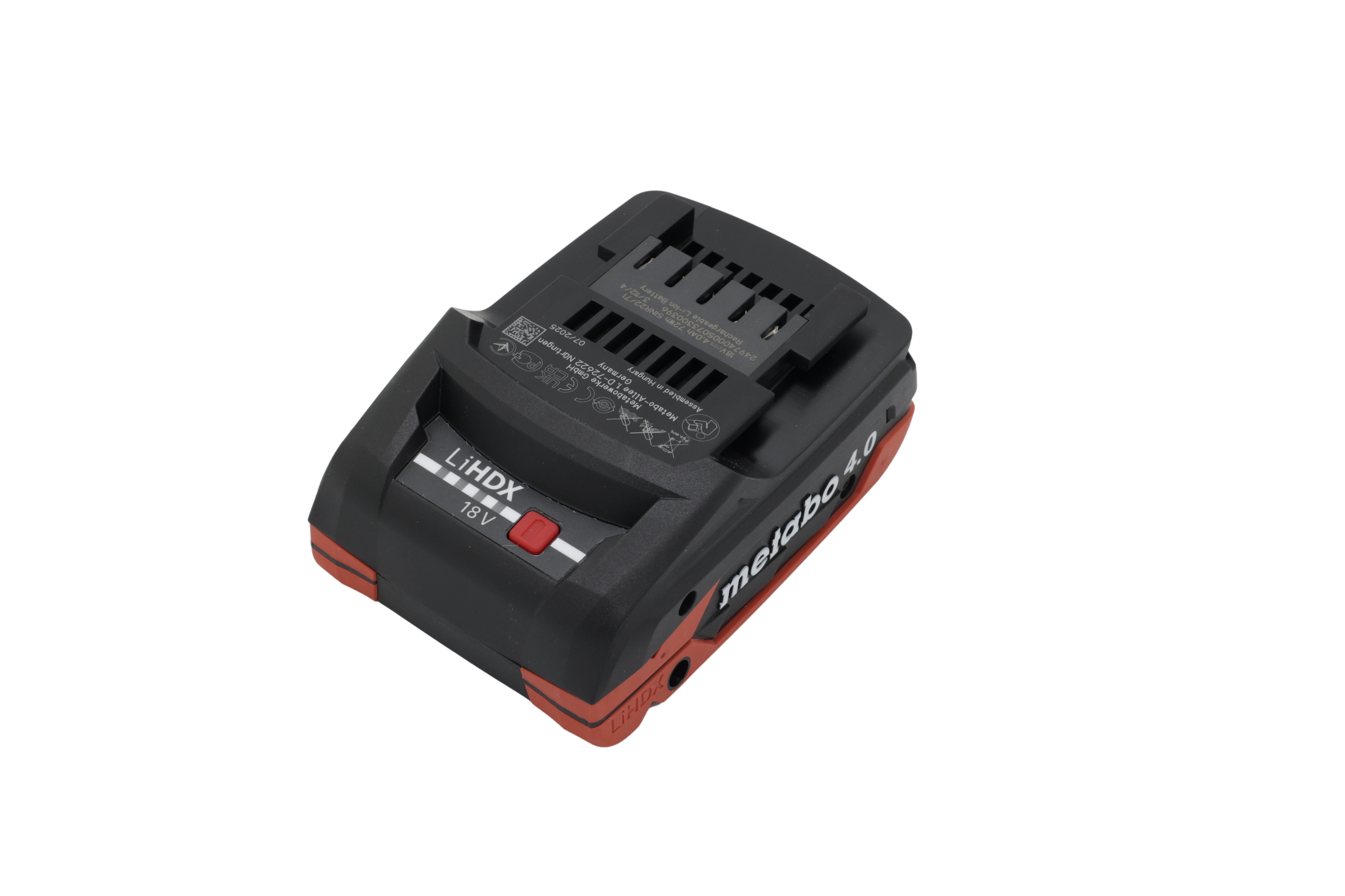 0 Ah, Metabo 624974000 LiHDX Akku 18 V 4