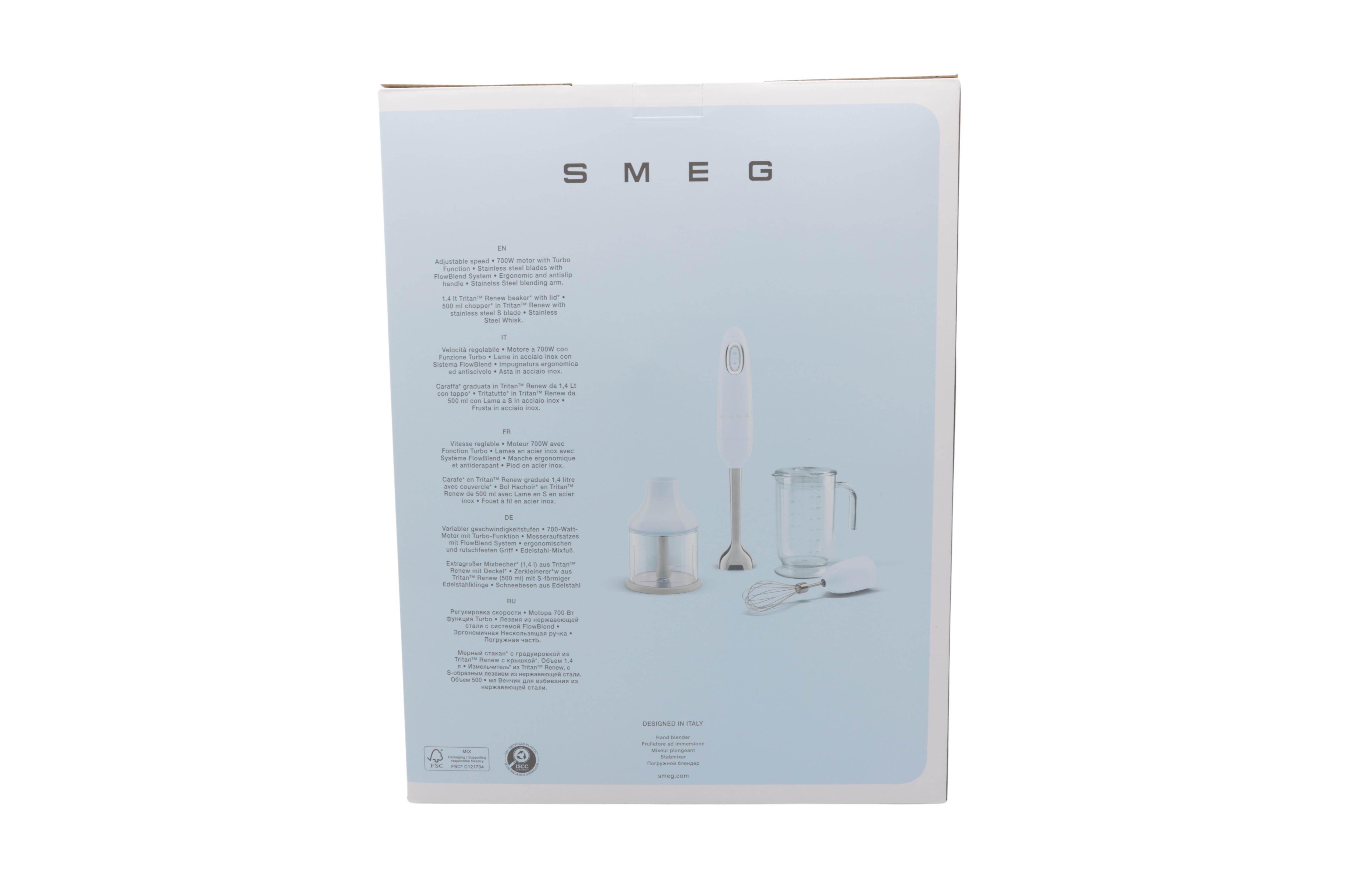 Smeg HBF03PBEU stavmixer