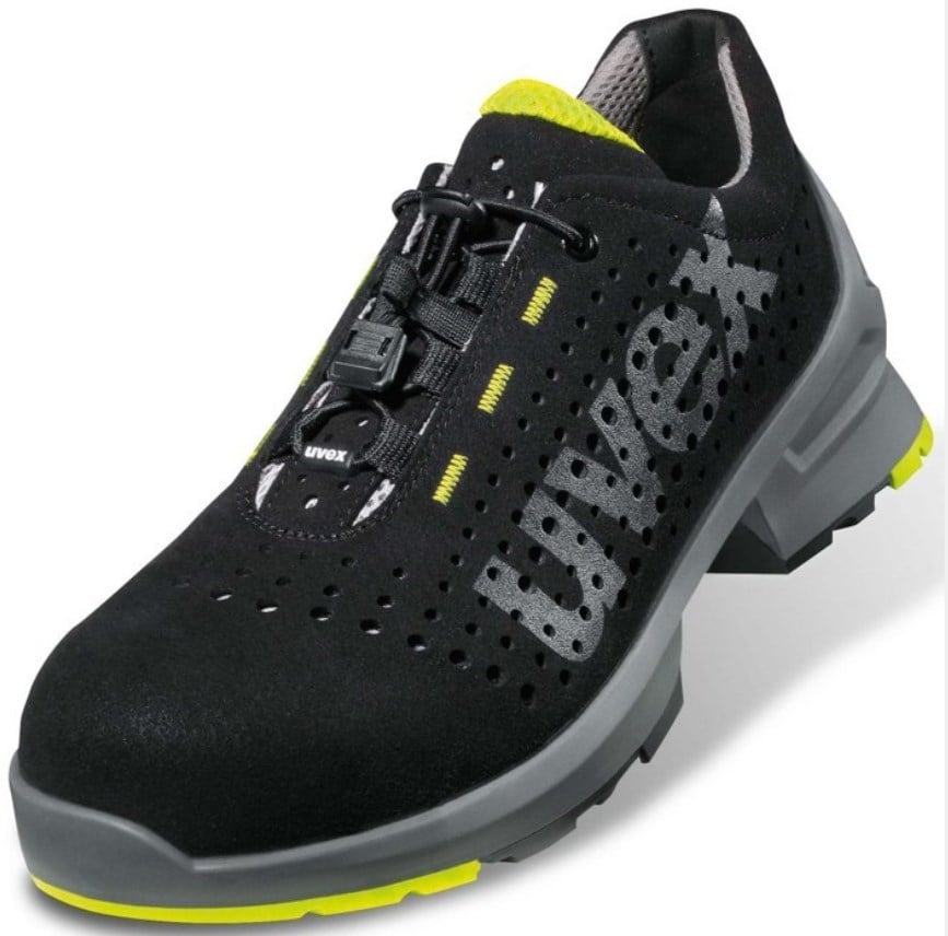 Uvex skyddssko låg modell 8543/8 S1 stl 42 med PUR-sula W11