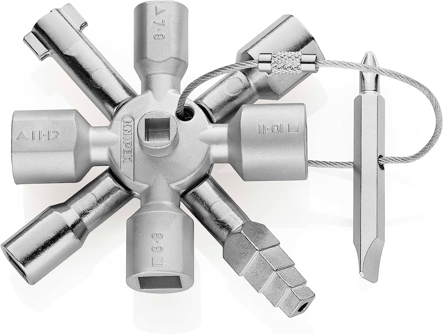 KNIPEX Universalschlüssel TwinKey