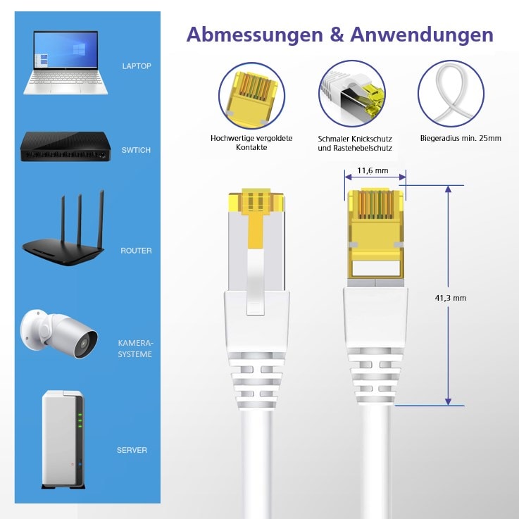 helos Patchkabel Cat 6a Superflex GHMT AWG 27/7 svart 3, 0 m
