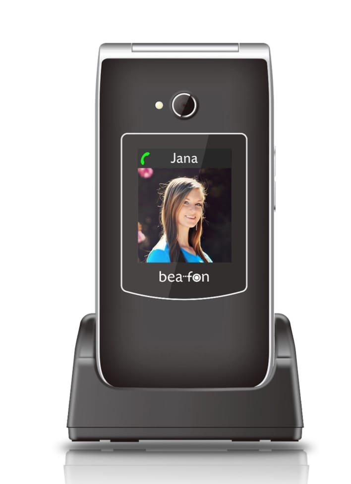 Beafon SL645 LTE Silver Line – stortangent vikbar mobiltelefon