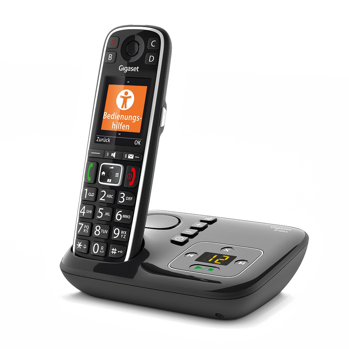 Gigaset E720A trådlös telefon med telefonsvarare