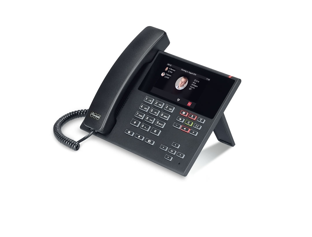 Auerswald COMfortel D-400 SIP-telefon med utbyggnadsoption