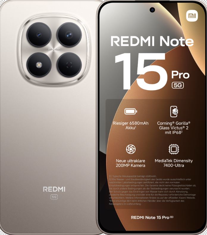 Xiaomi Redmi Note 15 Pro 5G 256GB