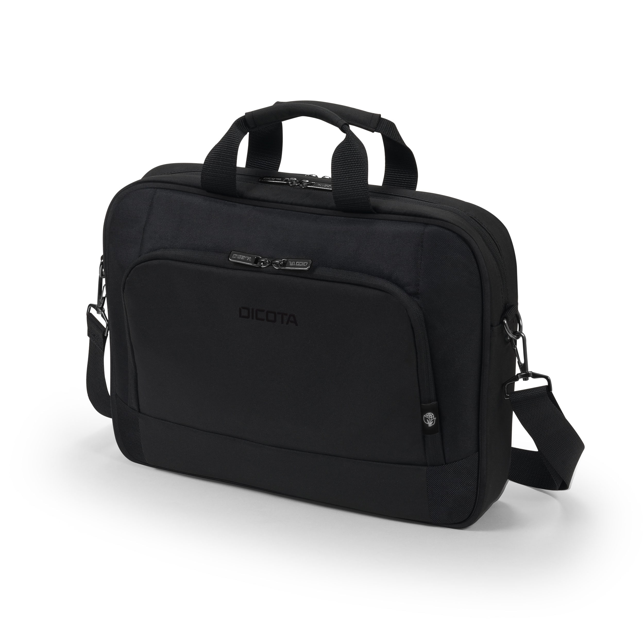 1" svart, Dicota Laptoptasche Eco Top Traveller BASE 13–14