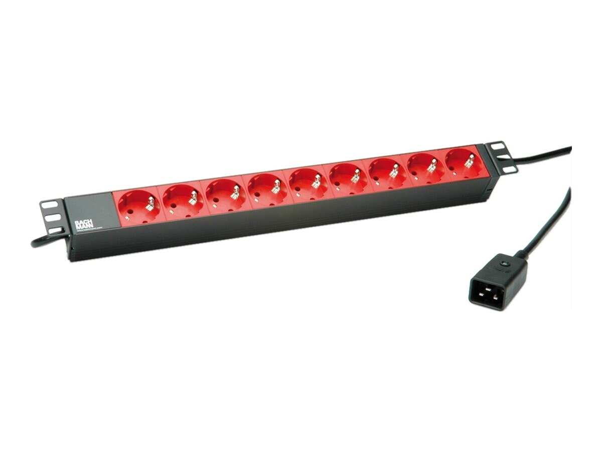 Bachmann 19" 1HE 9xCEE7/3 3, 0 m C20