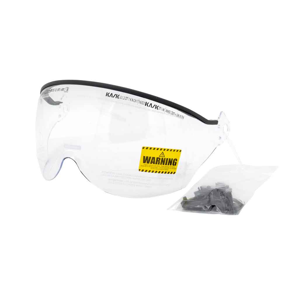 Kask WVI00036-500 V2 PLUS visir, 500 Clear