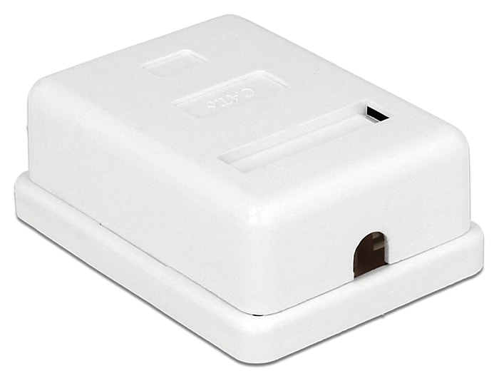 Delock nätverksuttag 1x RJ45 LSA verktygsfritt Cat.6