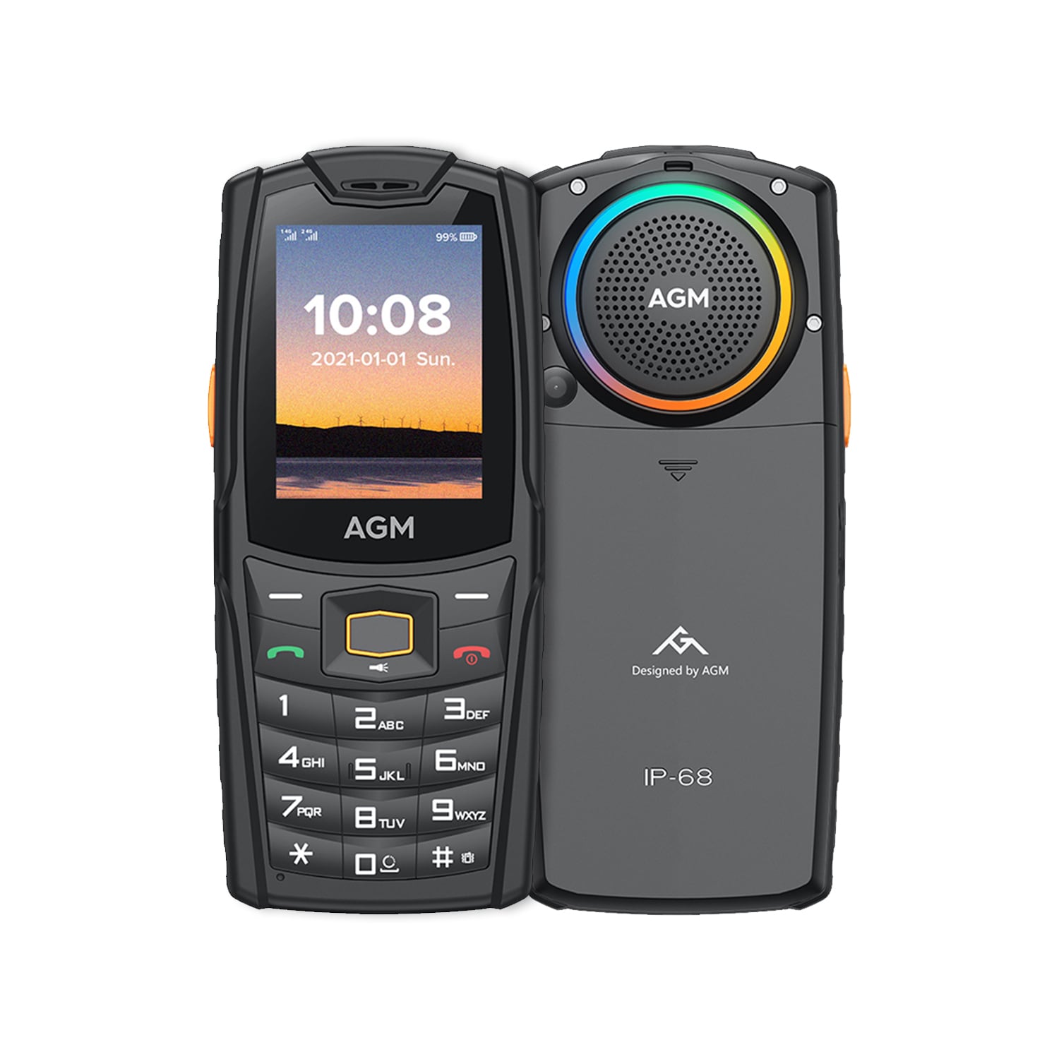 AGM by beafon M6 – Outdoor-funktionsmobil 4G