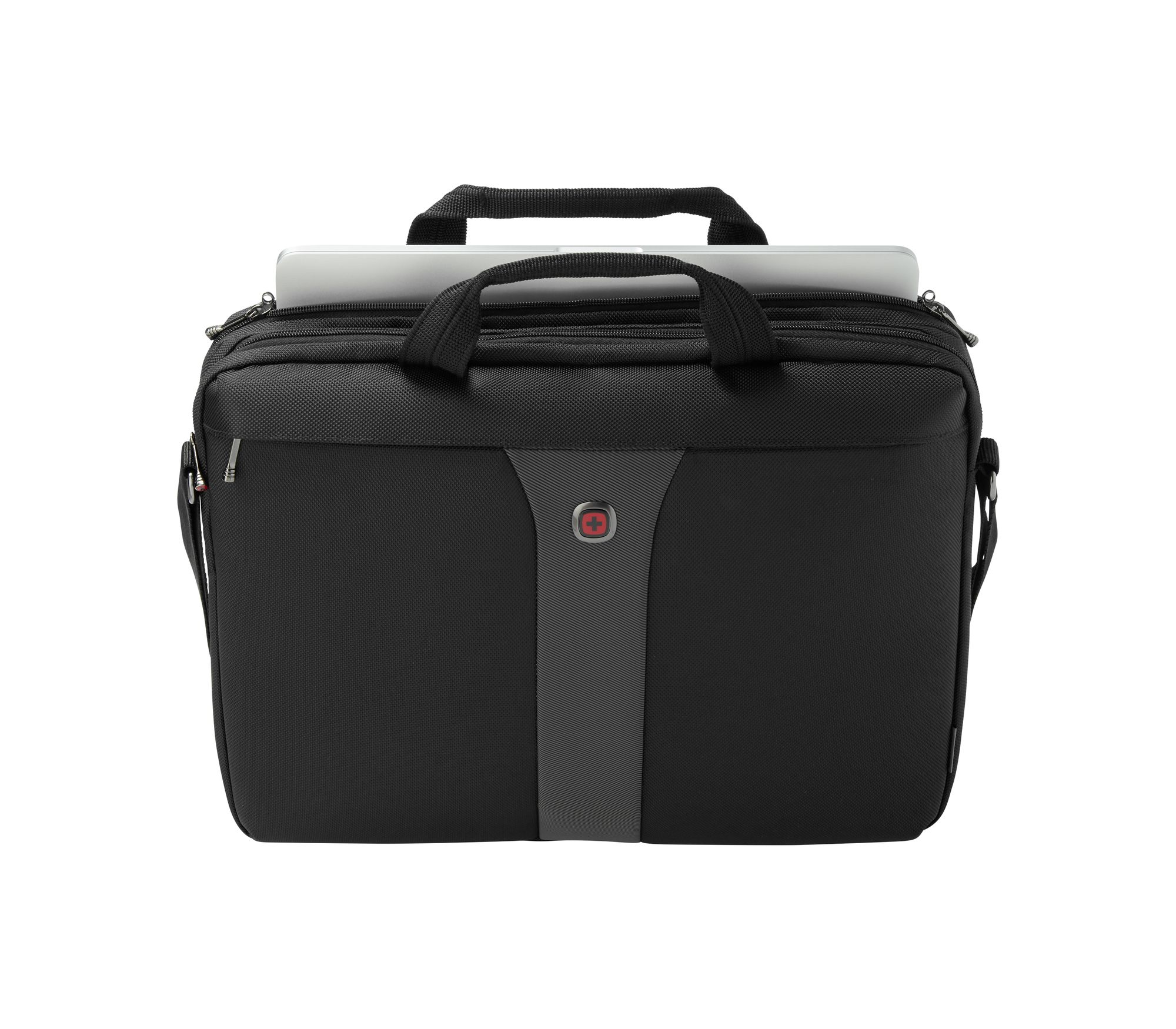 Wenger Legacy 17 – slimmad laptopväska för 17 tum – svart