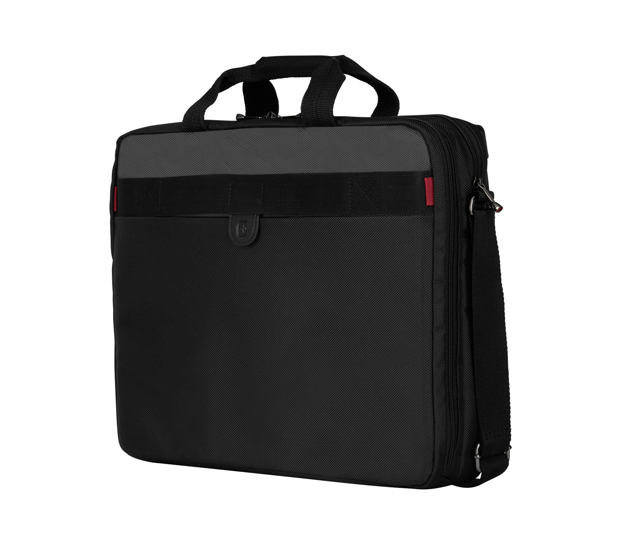 Wenger Legacy 17 – slimmad laptopväska för 17 tum – svart