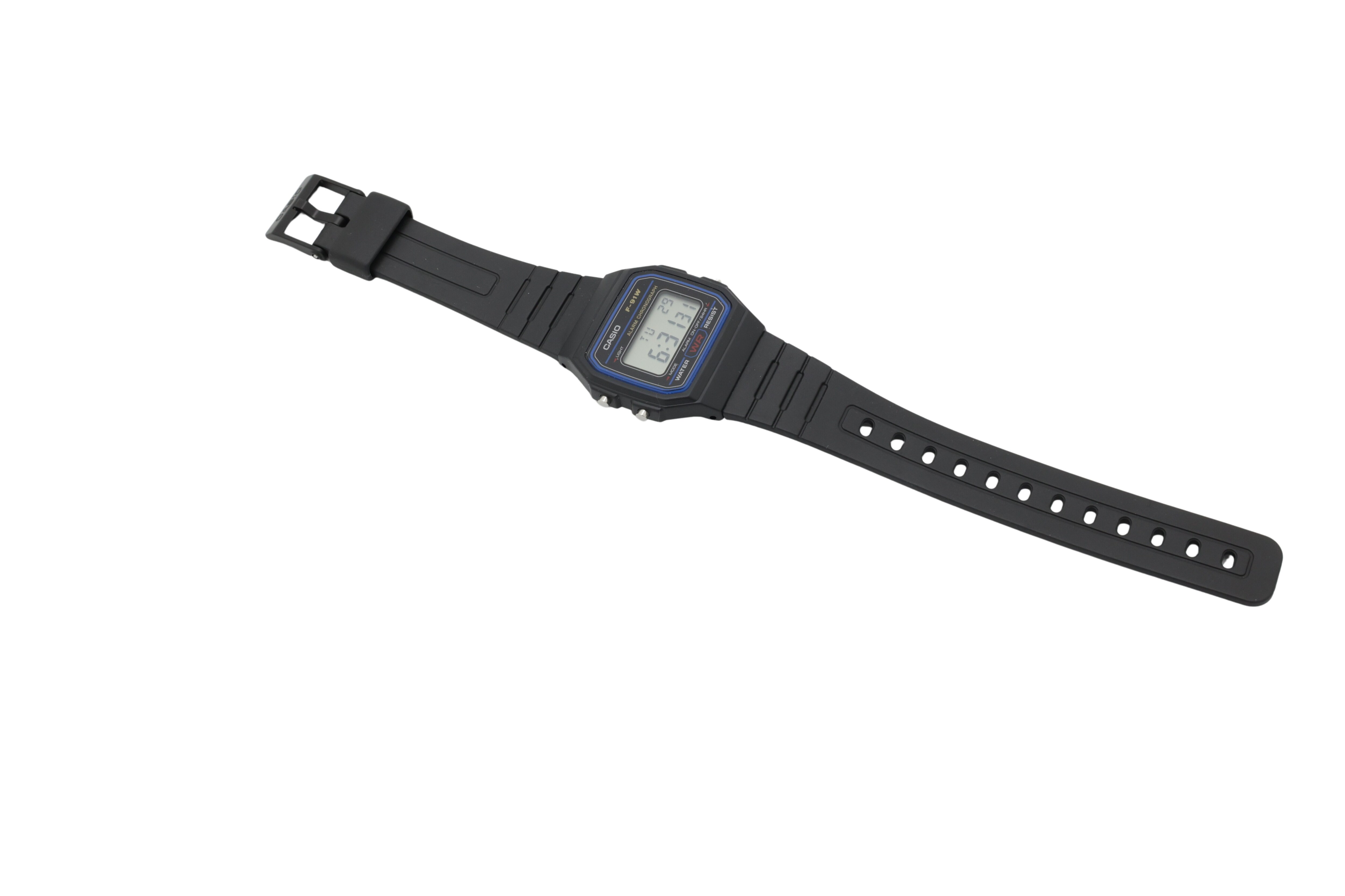 Casio F-91W Collection digitalt armbandsur / digital vardagsklocka / unisex digital klocka