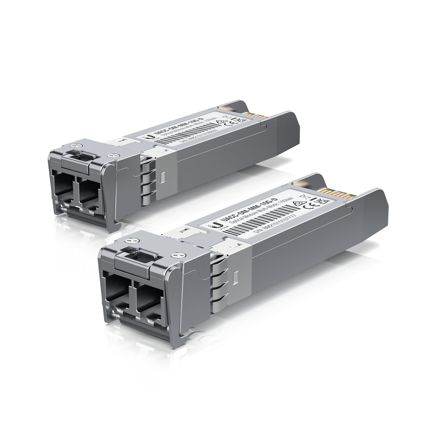 Ubiquiti U Fiber UACC-OM-MM-10G-D-2 optisk modul (2-pack) 10 Gbps multimode