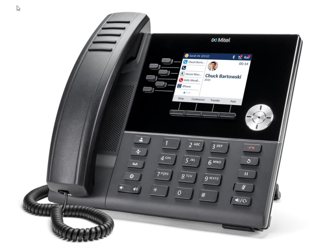 Mitel 6920w SIP-telefon (Open SIP)