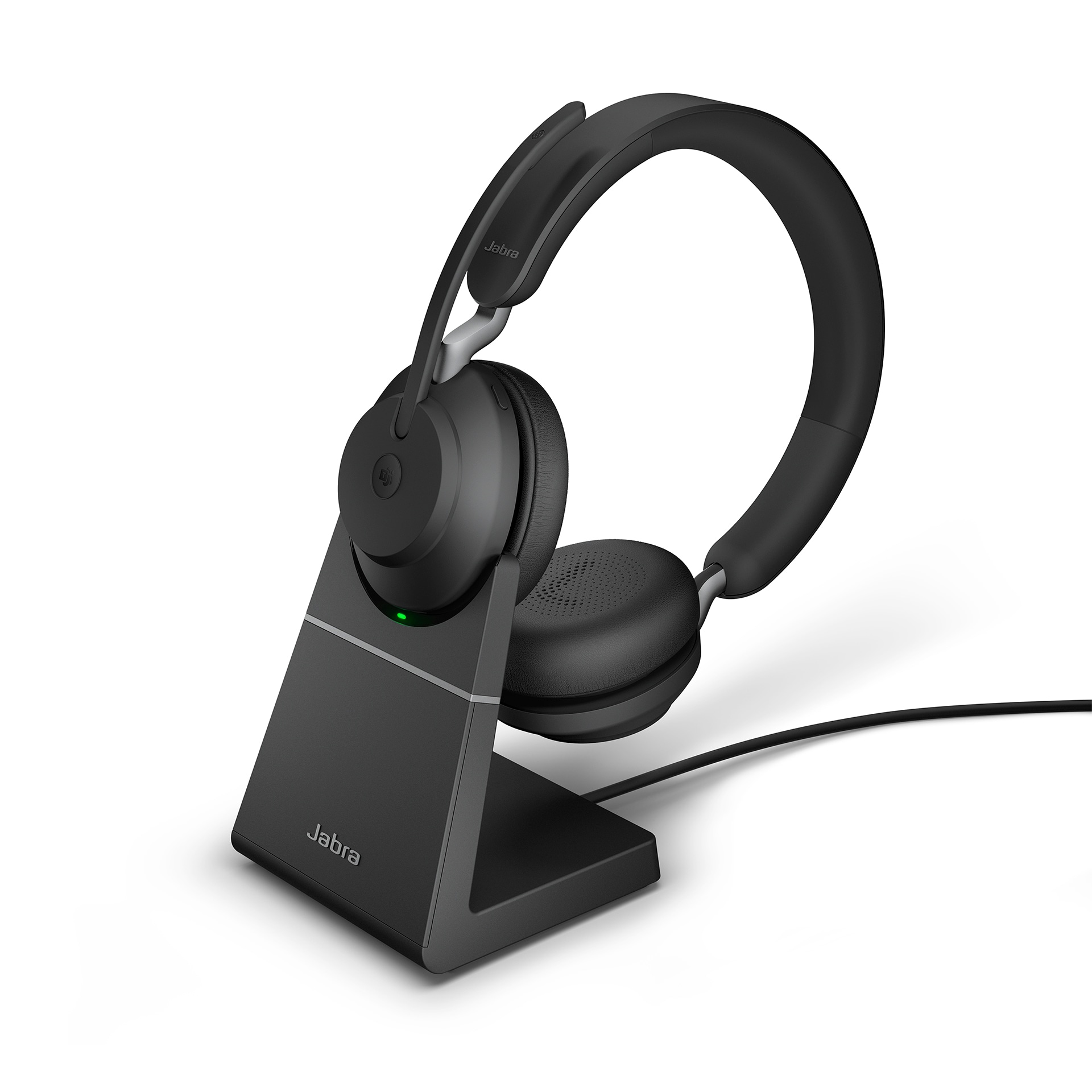 Jabra Evolve2 65 MS Stereo USB-A med laddstation