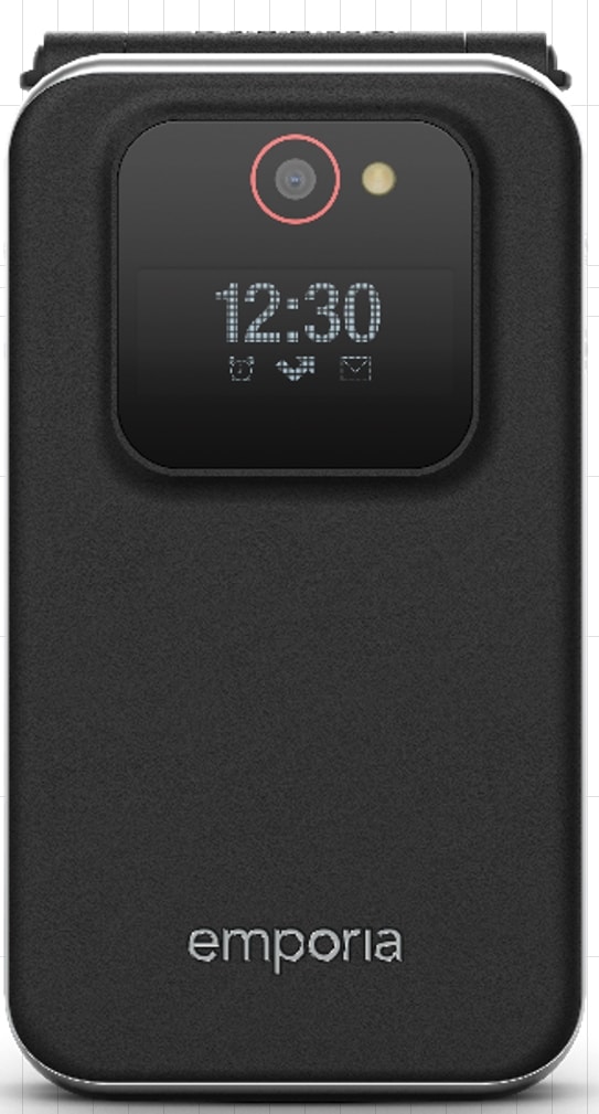 Emporia emporiaJOY (V228) – 2G stortangent-telefon med flip (V3)