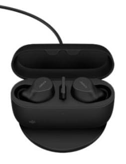 Jabra Evolve2 Buds USB-A MS med trådlöst laddningspad