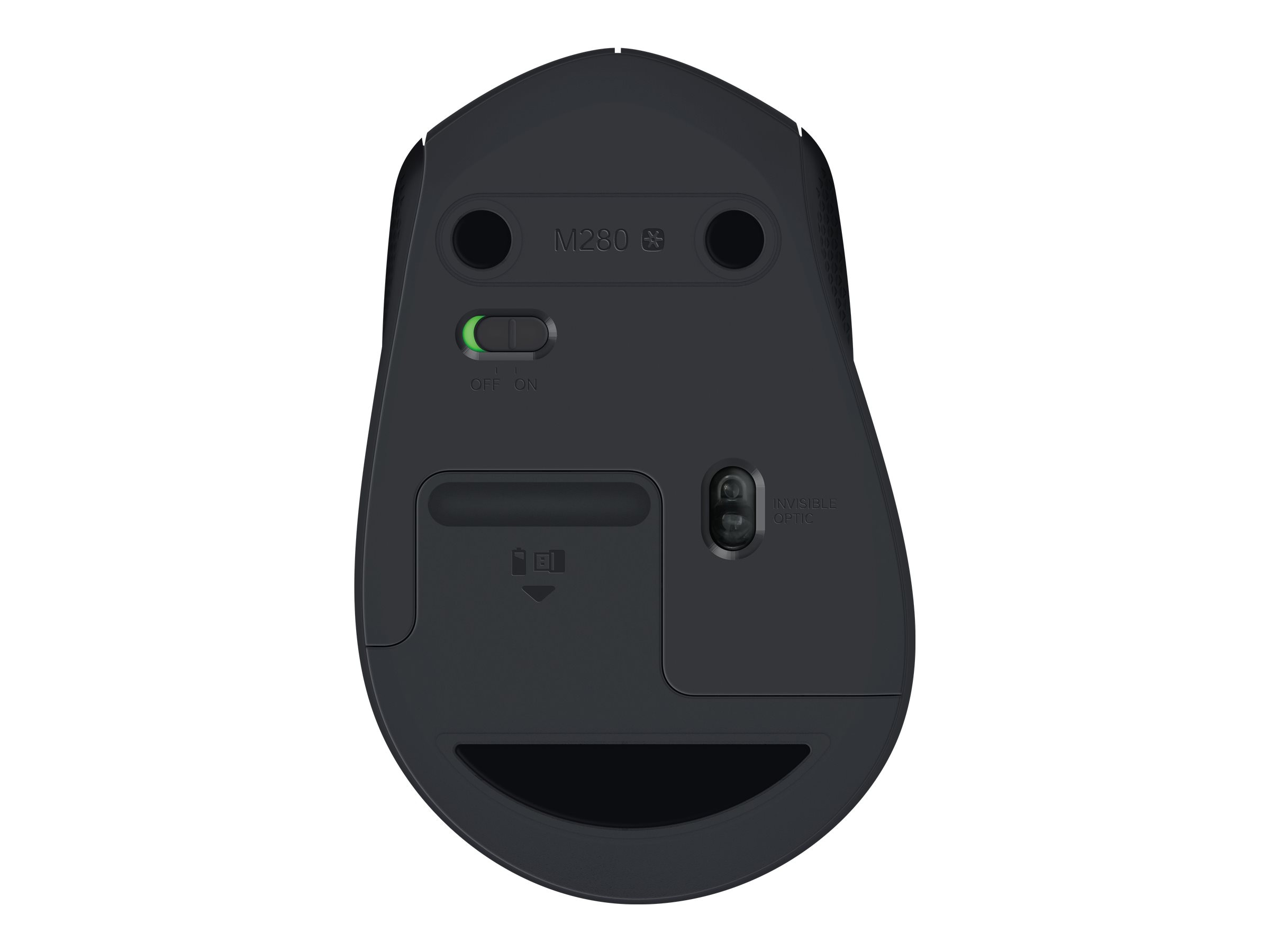 Logitech M280 optisk USB-mus – trådlös – svart